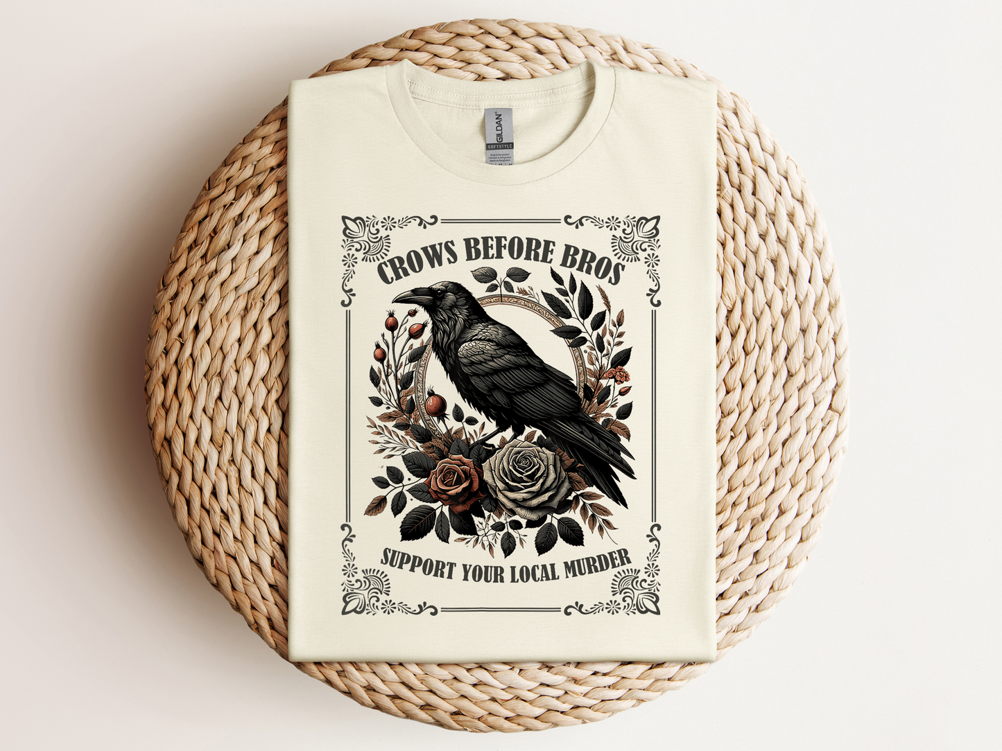 Crows Before Bros Tee