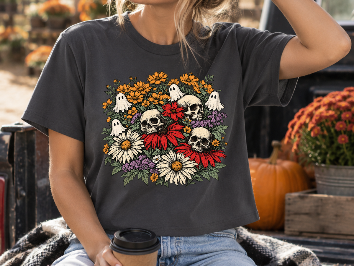 Deadly Blooms Boxy Tee