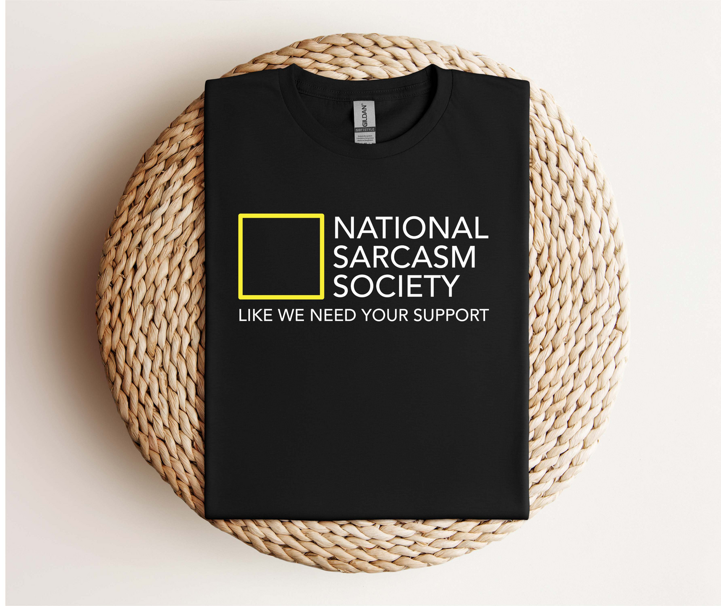 National Sarcasm Society Tee image 0