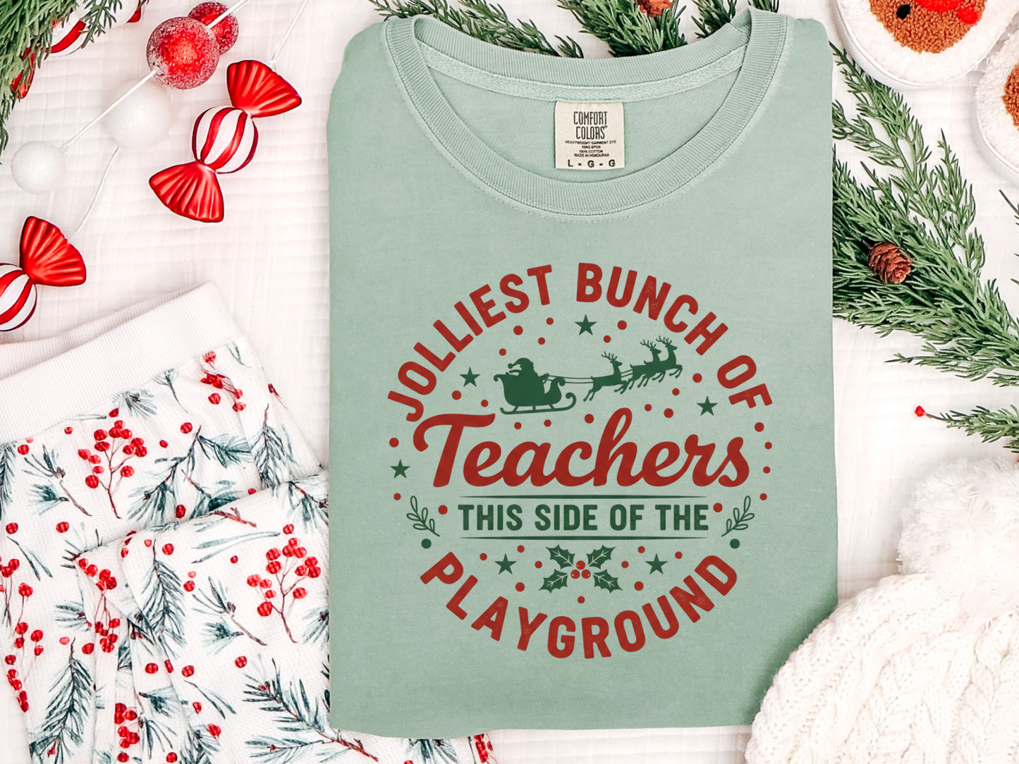 Jolliest Bunch of Teachers Tee π
π
