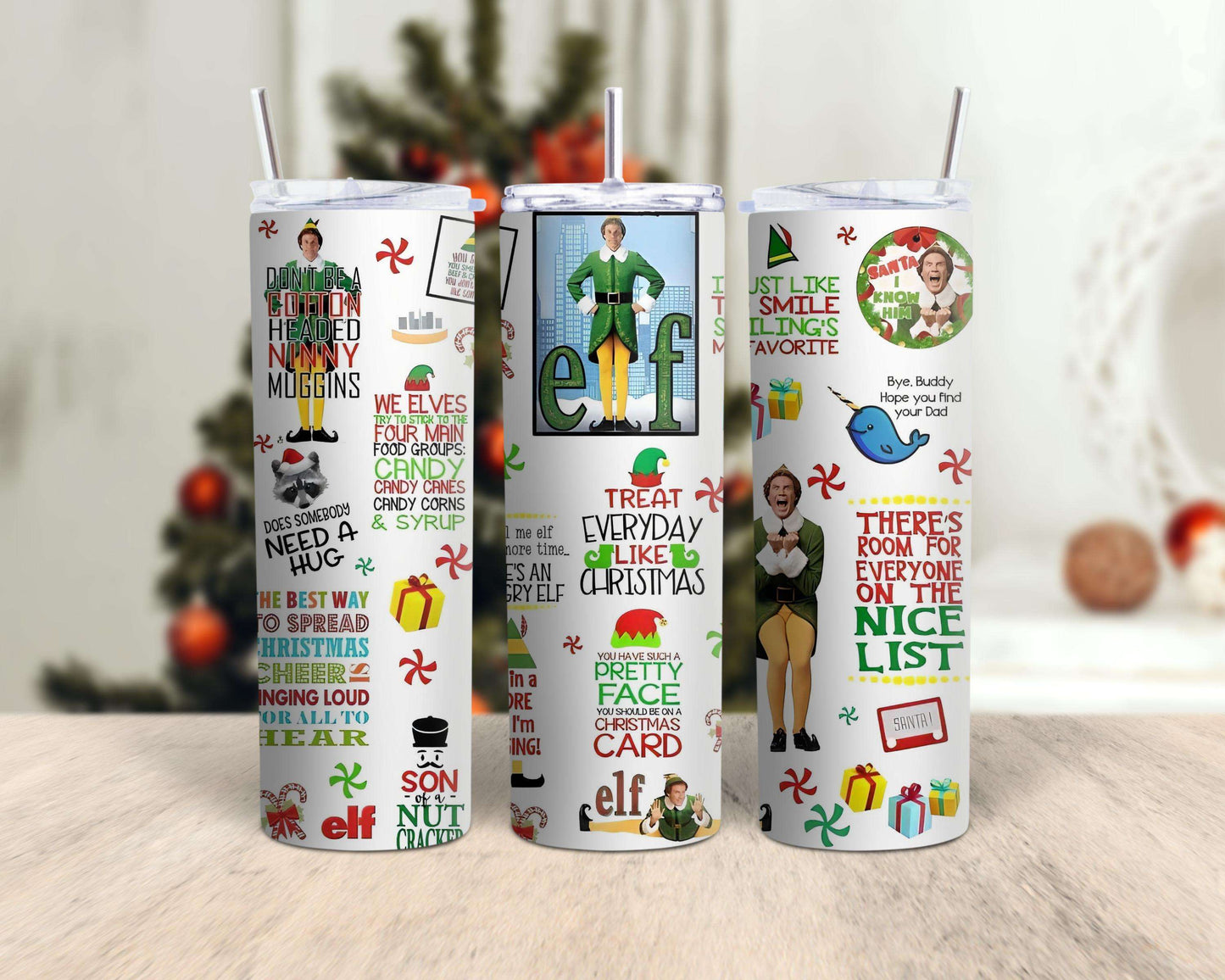 Elf Inspired Tumbler image 0