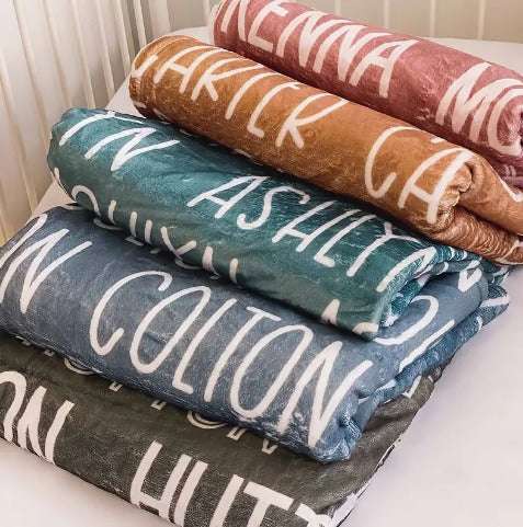 Custom Name Blanket image 0