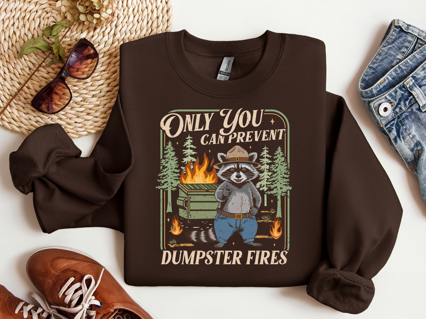 Dumpster Fires Crewneck