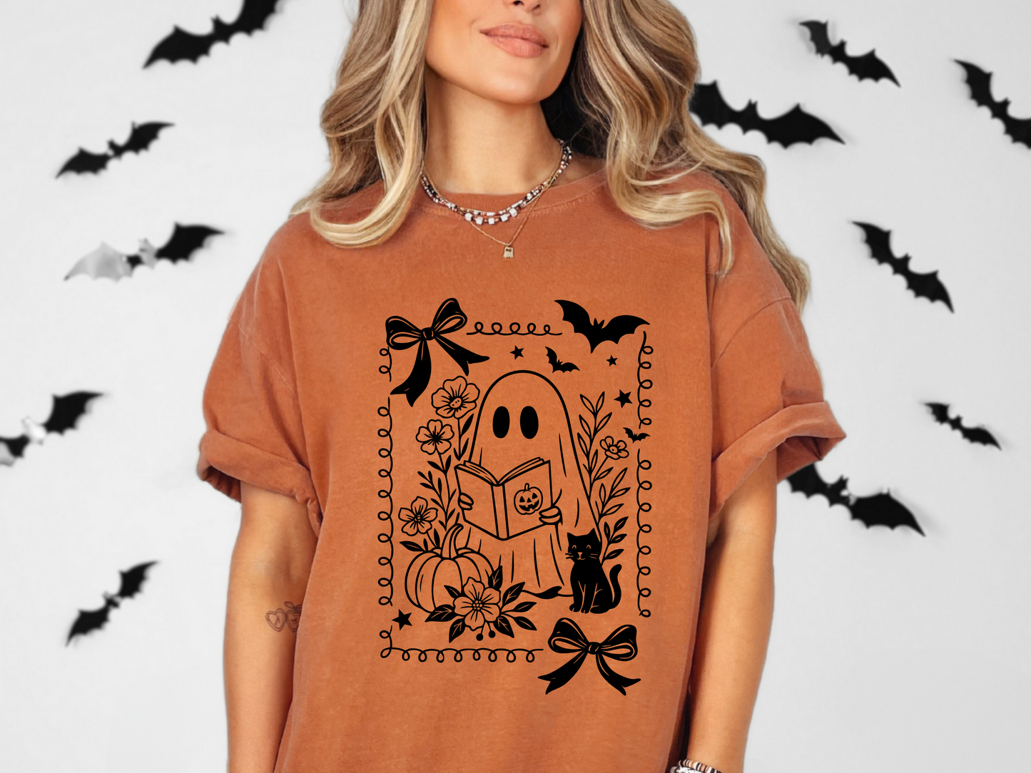 Ghost Book Tee