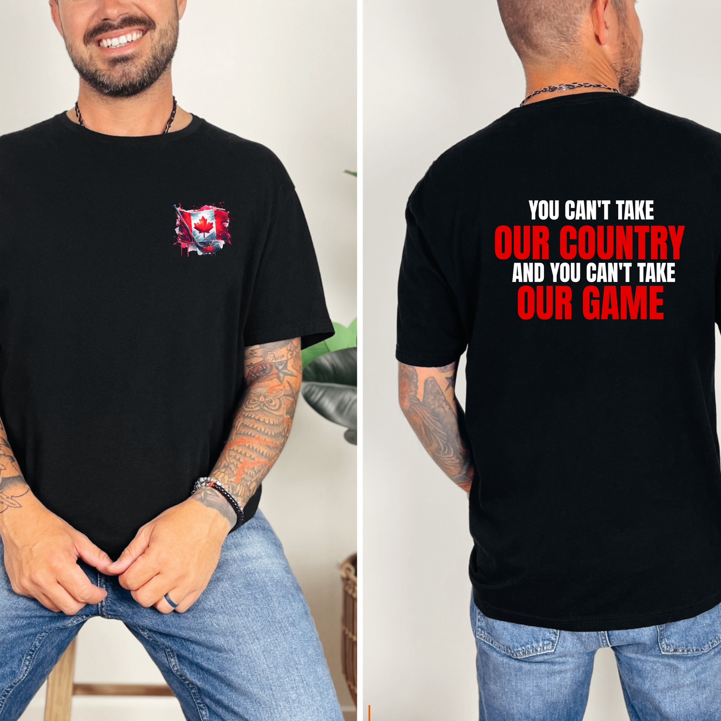 You Can't Take Our Country & You Can't Take Our Game Tee