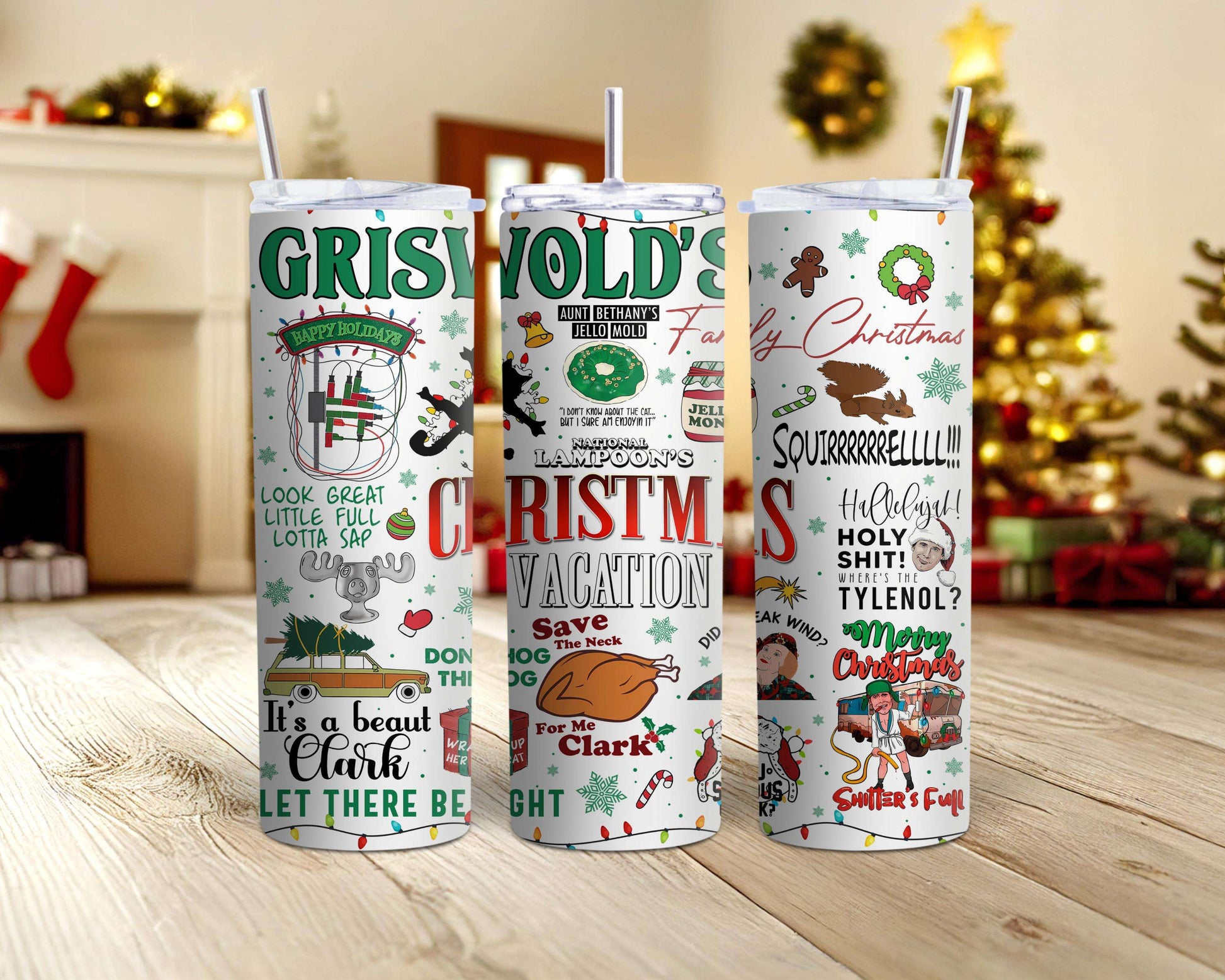 Griswold Inspired Tumbler image 0