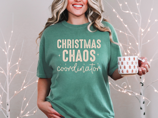 Christmas Chaos Coordinator Tee