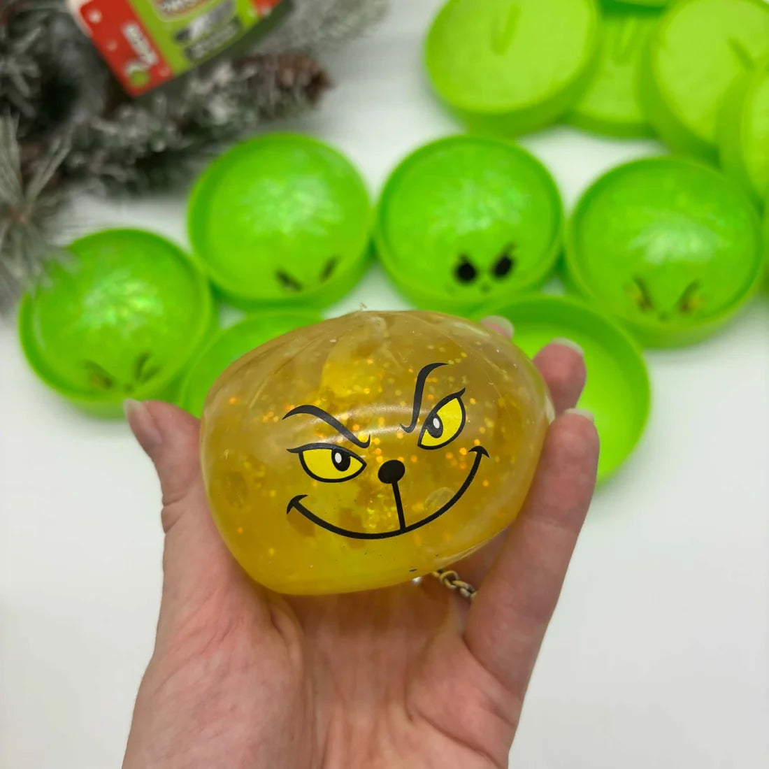 Grump Squish Mystery Squishy 🎄💚 — PREORDER