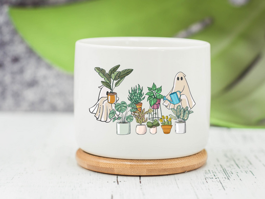 Ghost Ceramic Pot