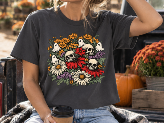 Deadly Blooms Boxy Tee