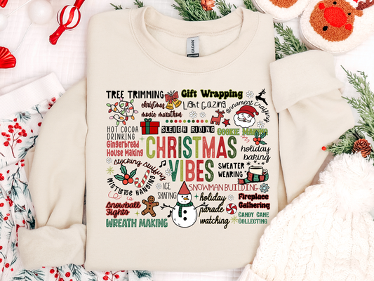 Christmas Vibes Crewneck