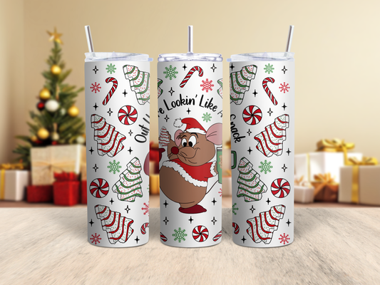 Lookin’ Like a Snack Christmas Tumbler
