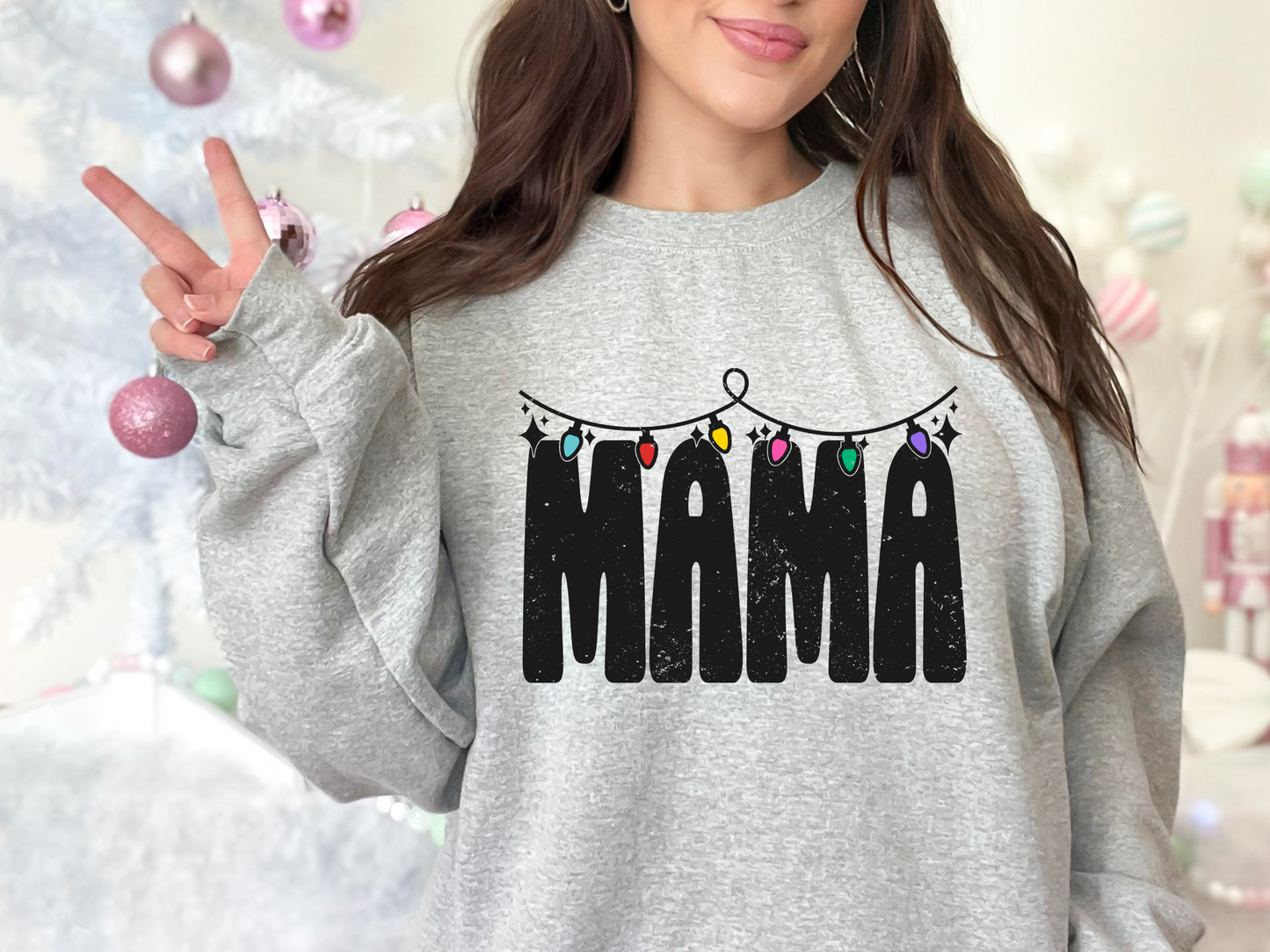 Mama Christmas Lights Crew