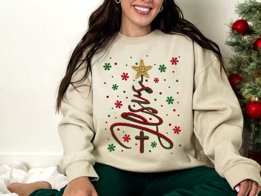 Jesus Christmas Tree Crew