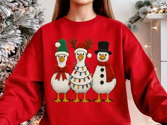 Festive Geese Crew