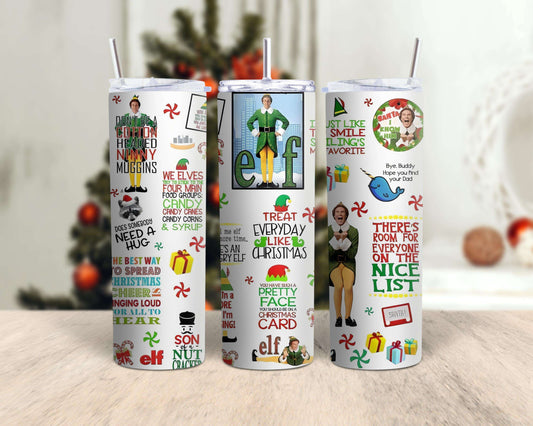 Elf Inspired Tumbler image 0