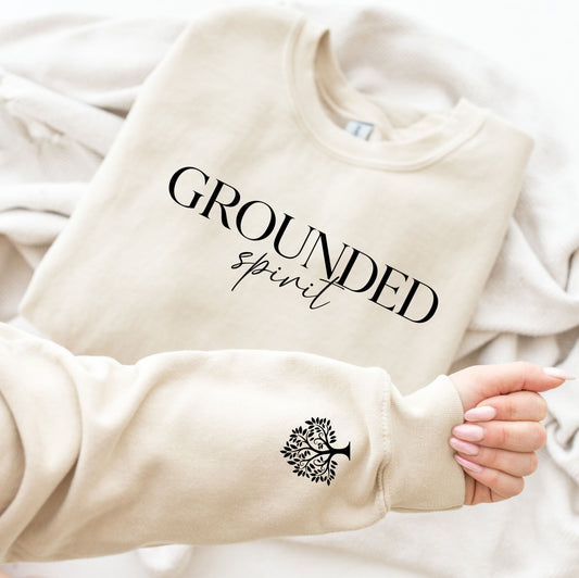 Grounded Spirit Crewneck – Sand