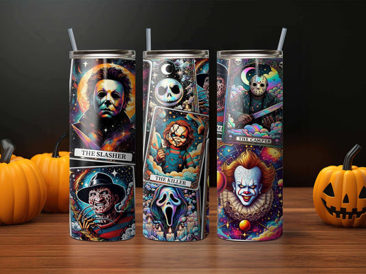Horror Tarot Tumbler image 0