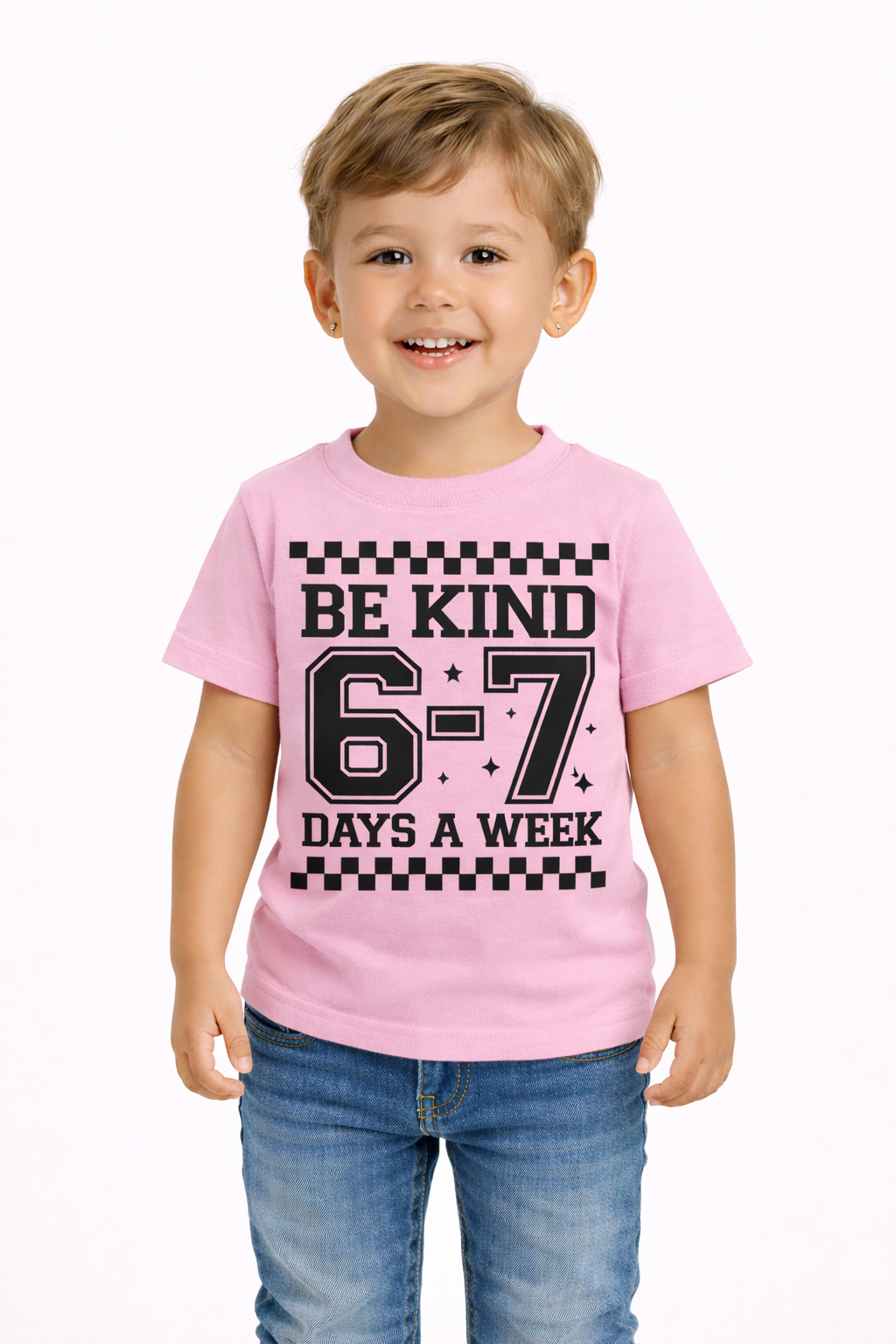 Toddler Pink Shirt Day Tees