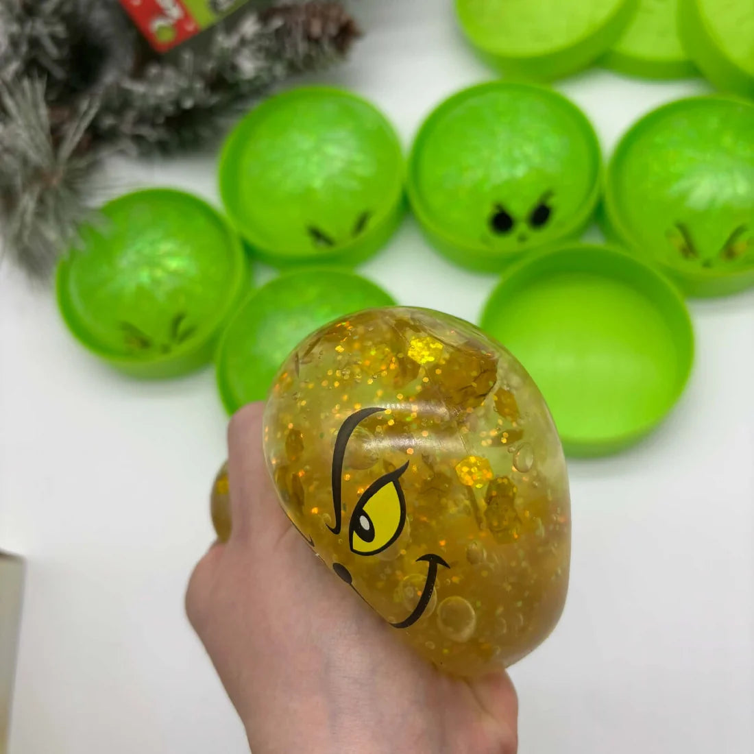 Grump Squish Mystery Squishy 🎄💚 — PREORDER
