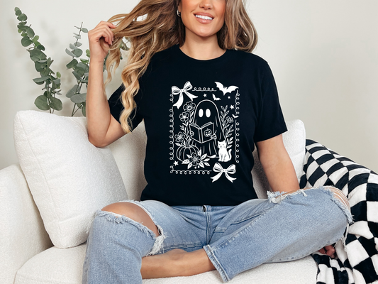 Ghost Book Tee