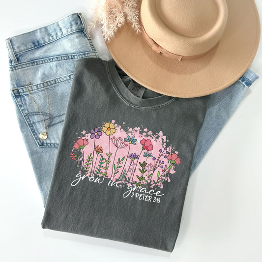 Grow in Grace Tee