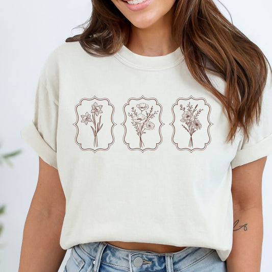 Botanical Postage Tee