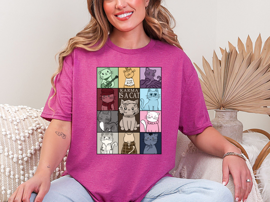 Karma Is A Cat Value Tee