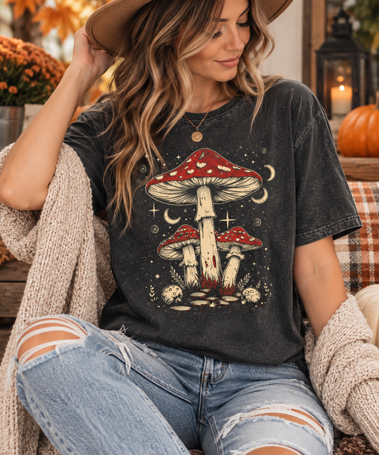 Celestial Mushroom Tee 🍄🌙