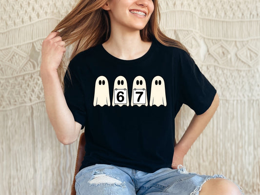 Adult “Six Seven” Ghost Tee