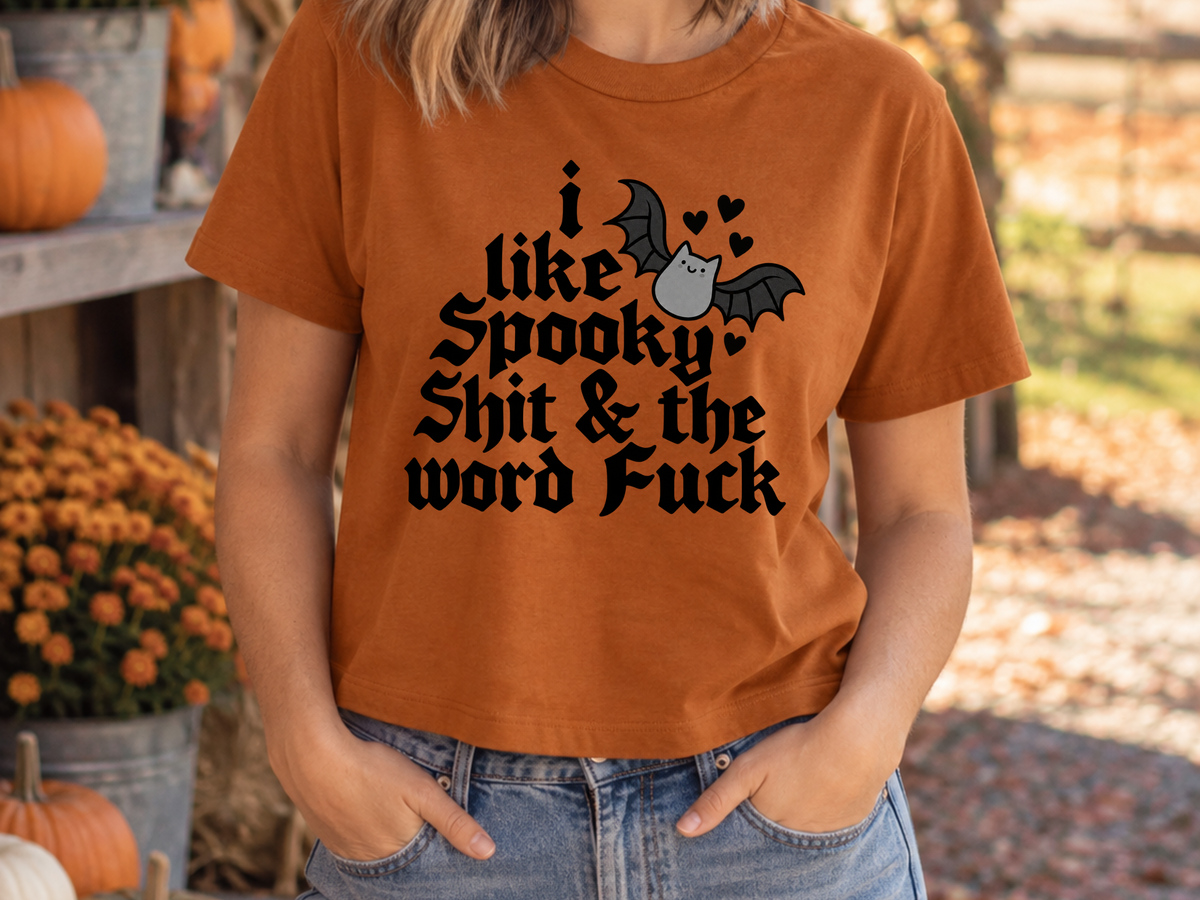 I Like Spooky Shit Boxy Tee