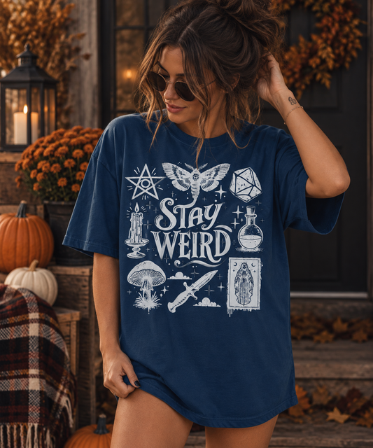 Stay Weird Tee 🌙✨