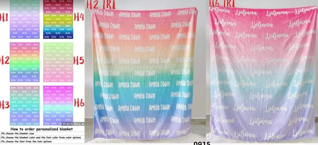 Custom Name Blanket image 6