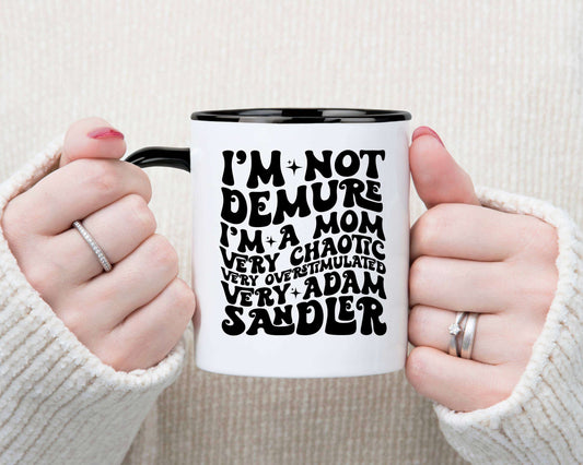 Not Demure Mom Mug image 0